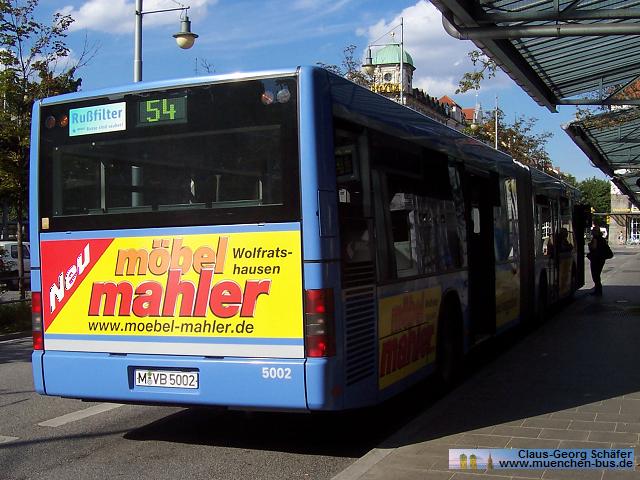 Ex MVG Mnchen MAN NG263 - Wagen 5002