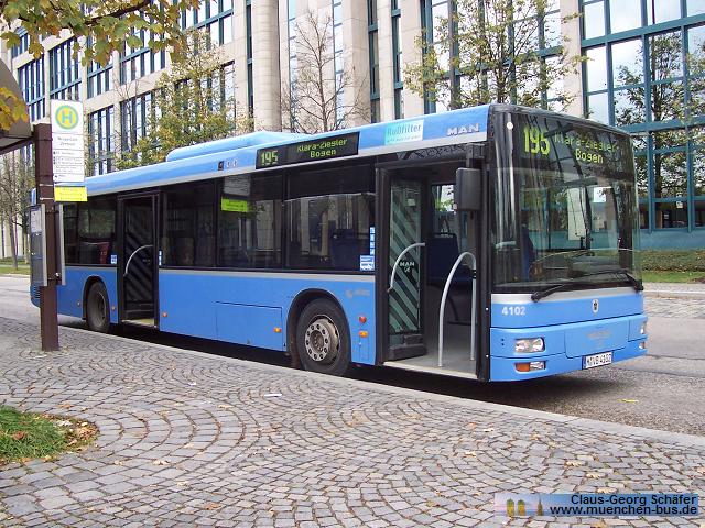 Ex MVG München MAN NL263 - Wagen 4102