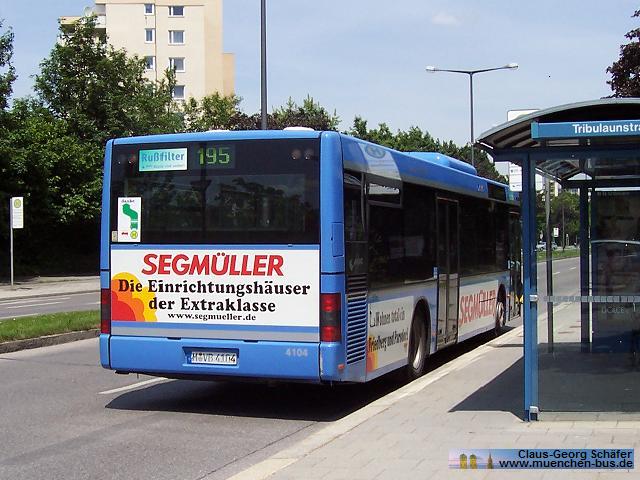 Ex MVG München MAN NL263 - Wagen 4104