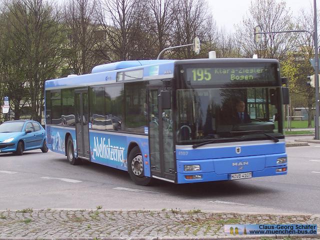 Ex MVG München MAN NL263 - Wagen 4107