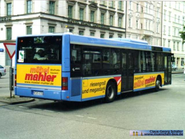 Ex MVG München MAN NL263 - Wagen 4110