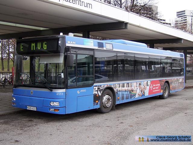 Ex MVG München MAN NL263 - Wagen 4111
