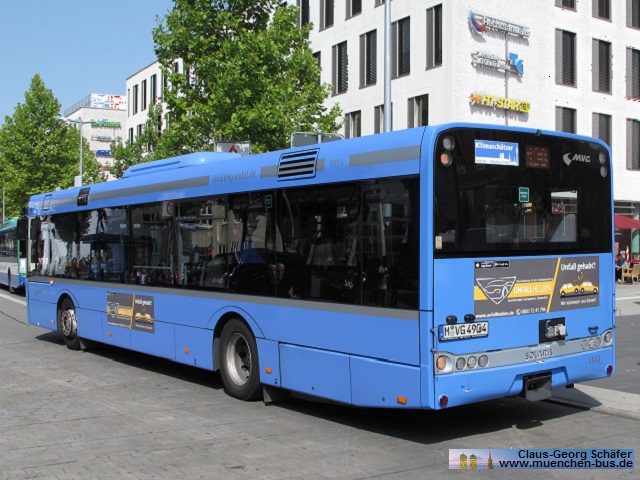 Ex MVG München Solaris Urbino III U12 - Wagen 4904