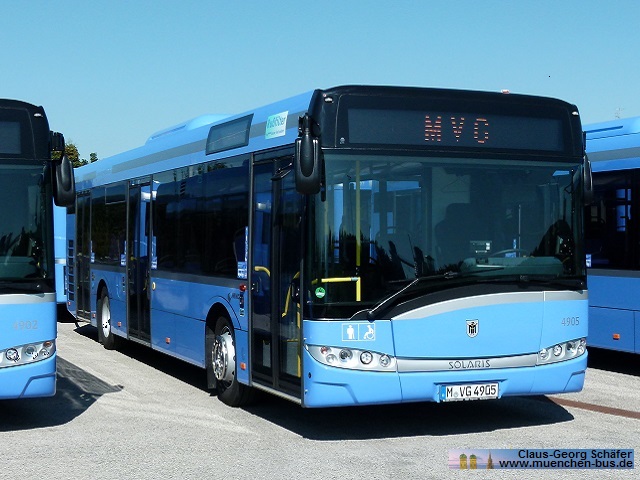Ex MVG München Solaris Urbino III U12 - Wagen 4905