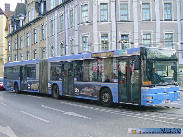 Ex MVG München MAN NG263 - Wagen 5008