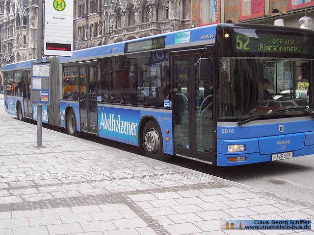 Ex MVG München MAN NG263 - Wagen 5016