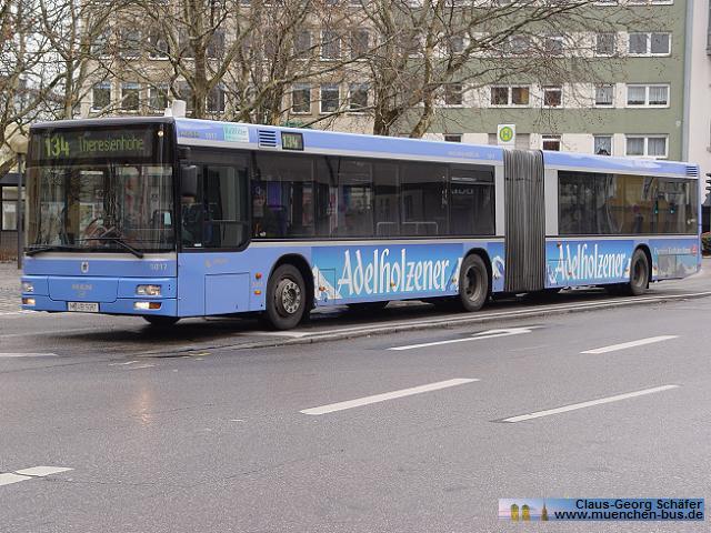 Ex MVG München MAN NG263 - Wagen 5017