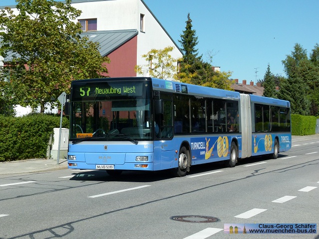Ex MVG München MAN NG263 - Wagen 5019