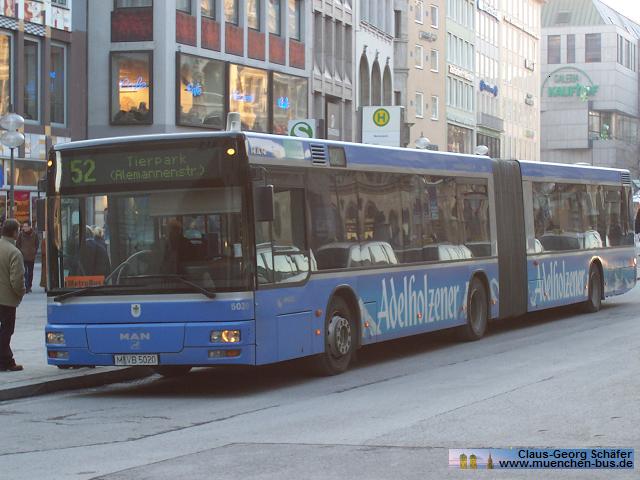 Ex MVG München MAN NG263 - Wagen 5020