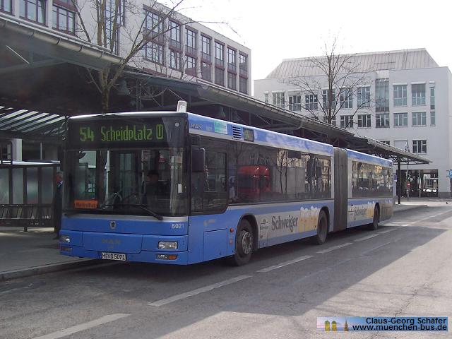 Ex MVG München MAN NG263 - Wagen 5021