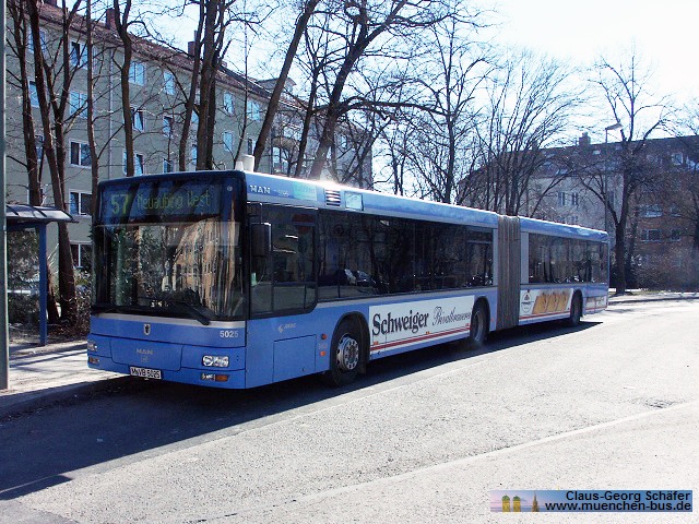 Ex MVG München MAN NG263 - Wagen 5025