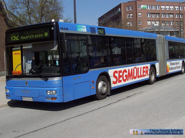 Ex MVG München MAN NG263 - Wagen 5104