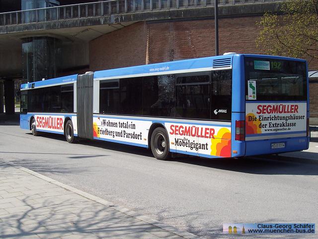 Ex MVG München MAN NG263 - Wagen 5104