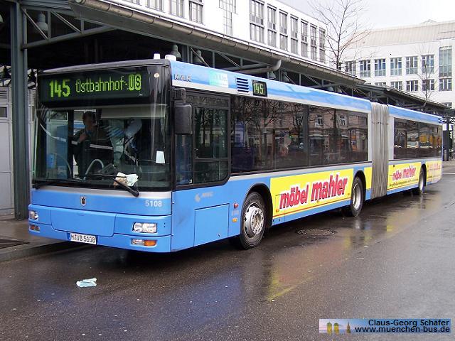Ex MVG München MAN NG263 - Wagen 5108