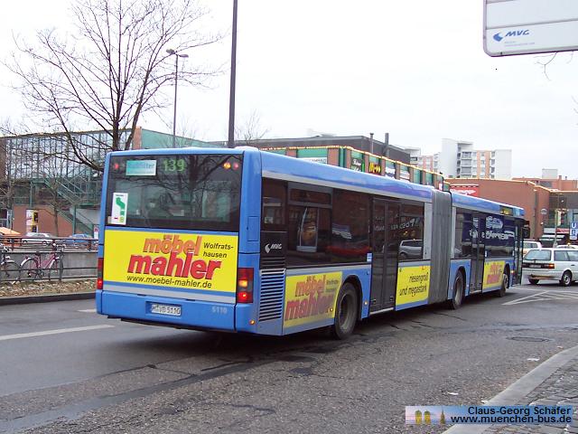 Ex MVG München MAN NG263 - Wagen 5110