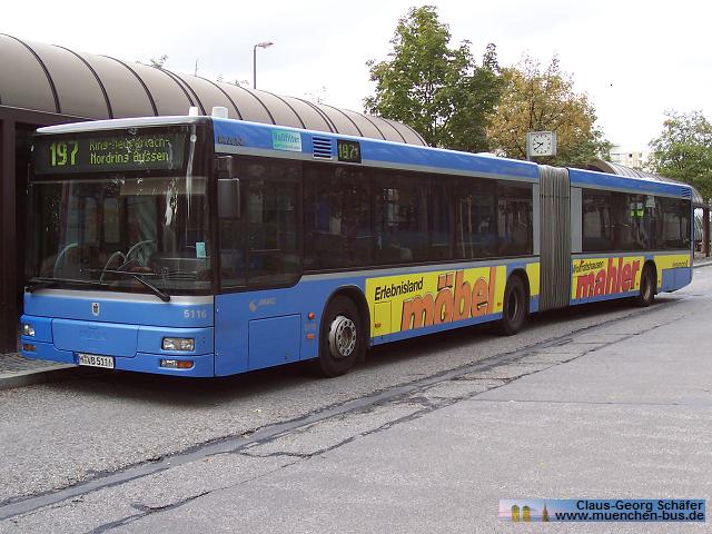 Ex MVG München MAN NG263 - Wagen 5116