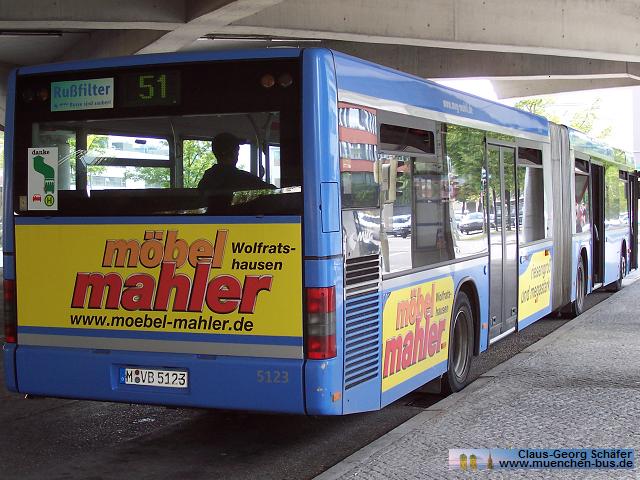 Ex MVG München MAN NG263 - Wagen 5123