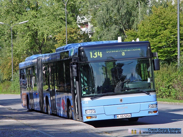 Ex MVG München MAN NG313 - Wagen 5254