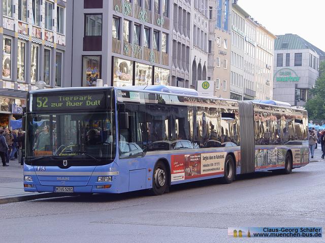 Ex MVG München MAN Lion´s City G A23 - NG313 - Wagen 5281