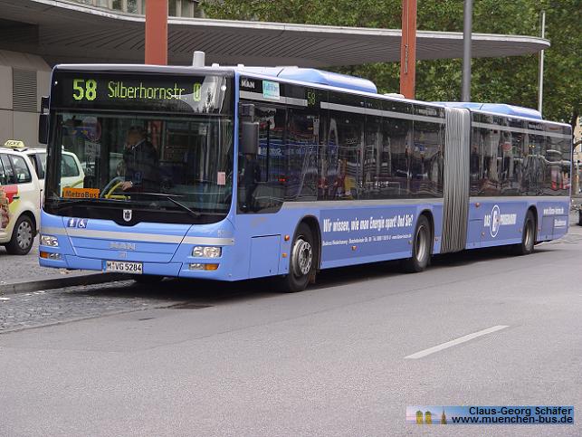 Ex MVG München MAN Lion´s City G A23 - NG313 - Wagen 5284