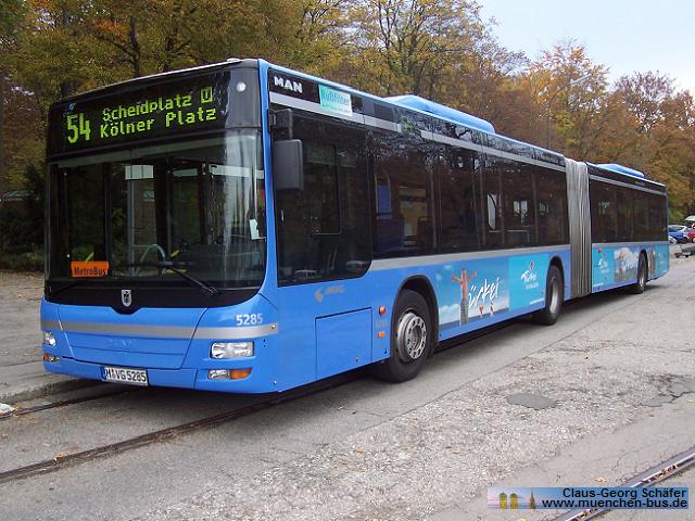 Ex MVG München MAN Lion´s City G A23 - NG313 - Wagen 5285