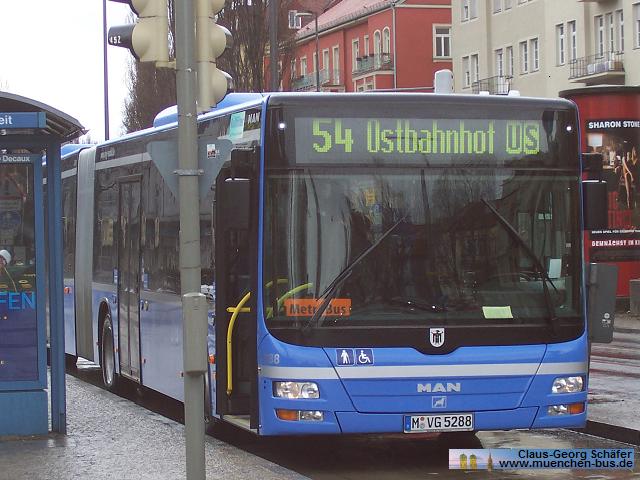 Ex MVG München MAN Lion´s City G A23 - NG313 - Wagen 5288