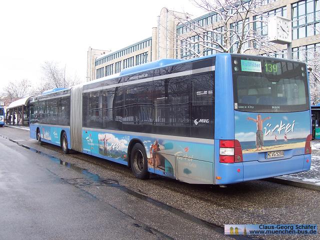 Ex MVG München MAN Lion´s City G A23 - NG313 - Wagen 5288