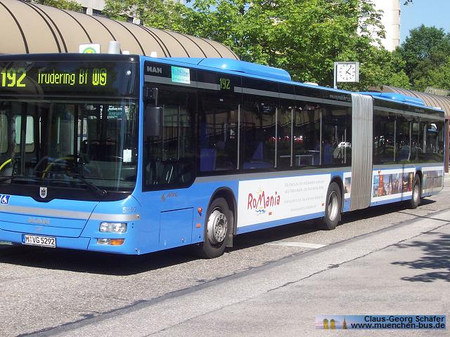 Ex MVG München MAN Lion´s City G A23 - NG313 - Wagen 5292