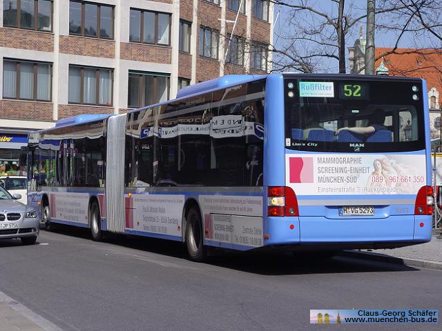 Ex MVG München MAN Lion´s City G A23 - NG313 - Wagen 5293