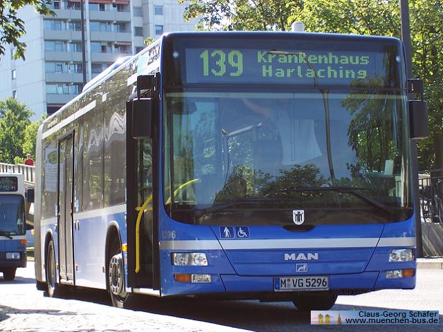 Ex MVG München MAN Lion´s City G A23 - NG313 - Wagen 5296