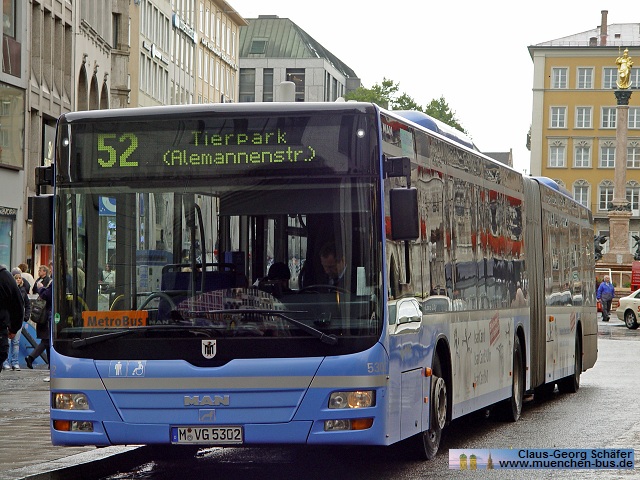 Ex MVG München MAN Lion´s City G A23 - NG313 - Wagen 5302