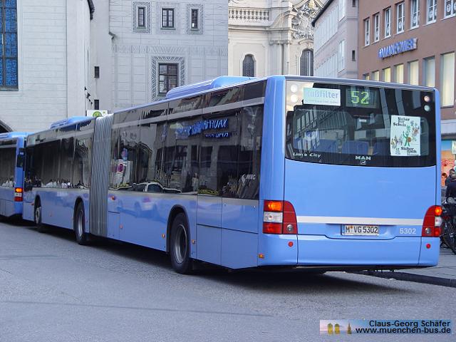 Ex MVG München MAN Lion´s City G A23 - NG313 - Wagen 5302