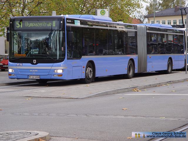 Ex MVG München MAN Lion´s City G A23 - NG313 - Wagen 5308