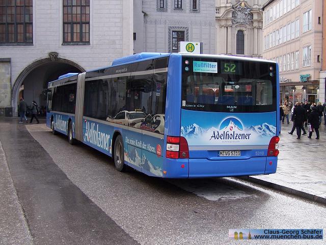 Ex MVG München MAN Lion´s City G A23 - NG313 - Wagen 5310