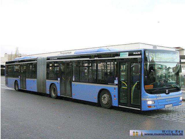 Ex MVG München MAN Lion´s City G A23 - NG313 - Wagen 5311