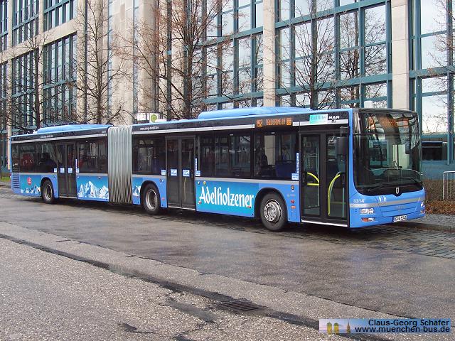 Ex MVG München MAN Lion´s City G A23 - NG313 - Wagen 5314