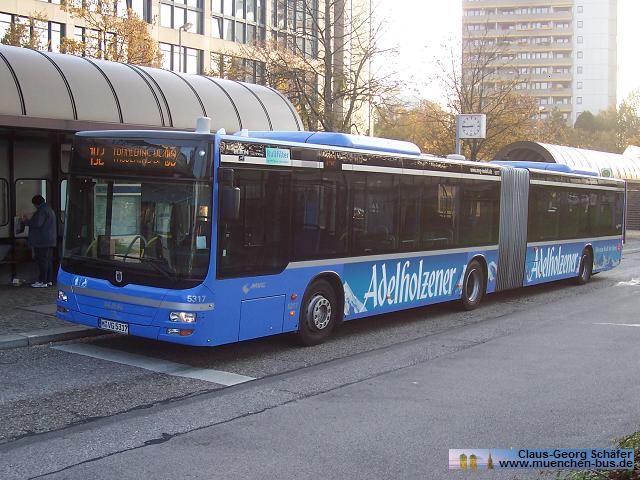 Ex MVG München MAN Lion´s City G A23 - NG313 - Wagen 5317