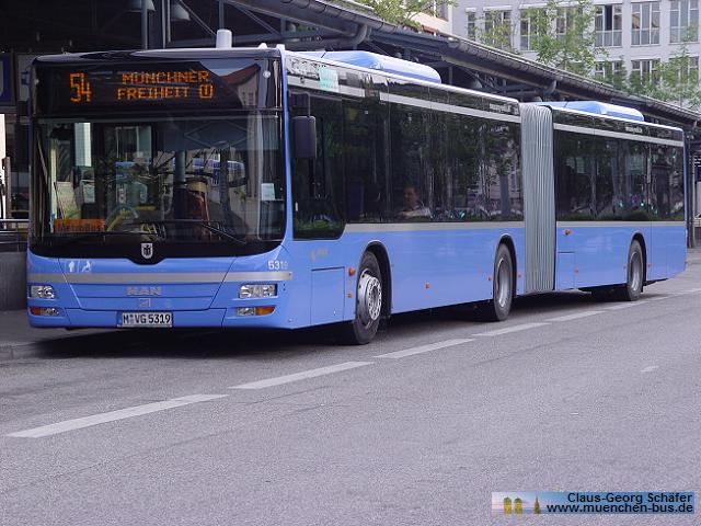 Ex MVG München MAN Lion´s City G A23 - NG313 - Wagen 5319