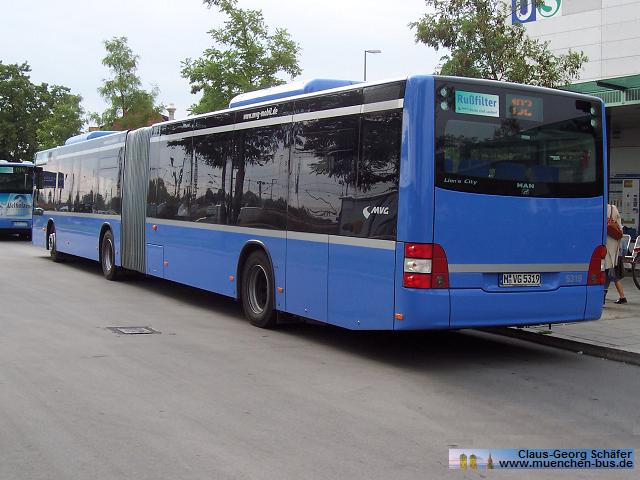 Ex MVG München MAN Lion´s City G A23 - NG313 - Wagen 5319