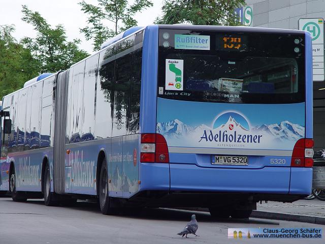 Ex MVG München MAN Lion´s City G A23 - NG313 - Wagen 5320