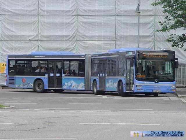 Ex MVG München MAN Lion´s City G A23 - NG313 - Wagen 5321