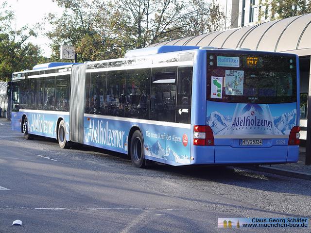 Ex MVG München MAN Lion´s City G A23 - NG313 - Wagen 5324