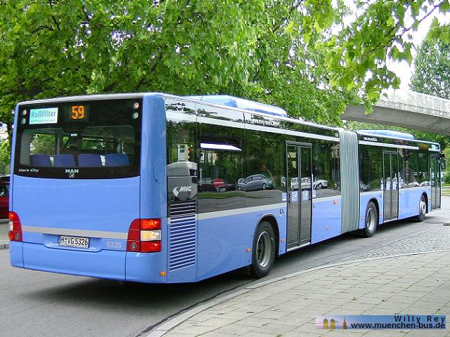 Ex MVG München MAN Lion´s City G A23 - NG313 - Wagen 5326
