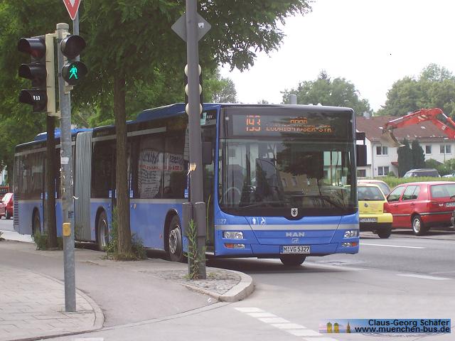 Ex MVG München MAN Lion´s City G A23 - NG313 - Wagen 5327