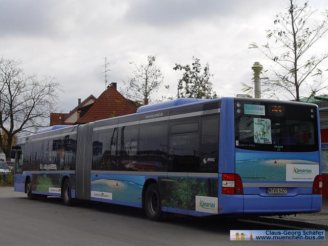 Ex MVG München MAN Lion´s City G A23 - NG313 - Wagen 5327