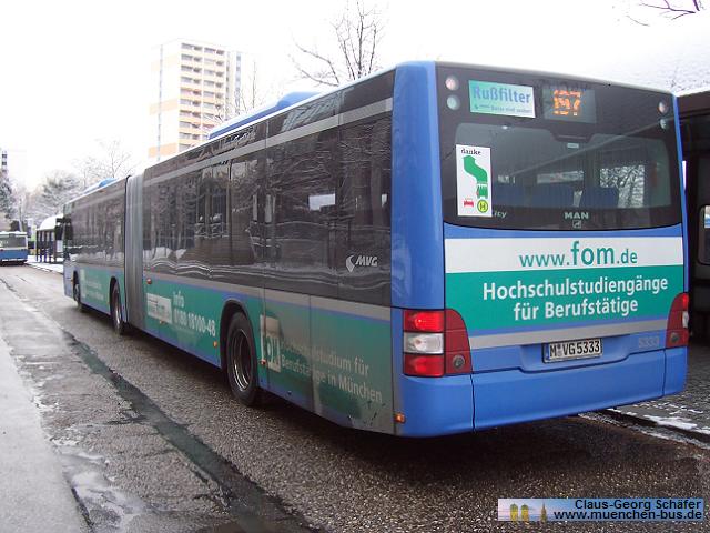 Ex MVG München MAN Lion´s City G A23 - NG313 - Wagen 5333