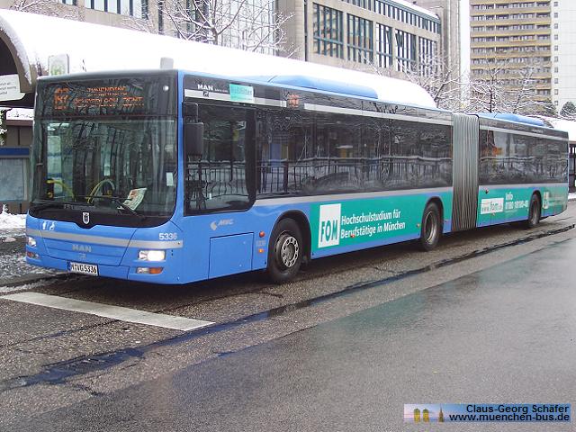 Ex MVG München MAN Lion´s City G A23 - NG313 - Wagen 5336