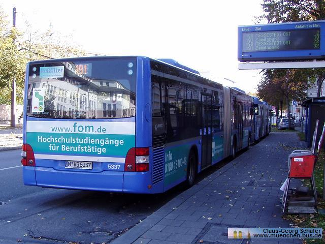 Ex MVG München MAN Lion´s City G A23 - NG313 - Wagen 5337