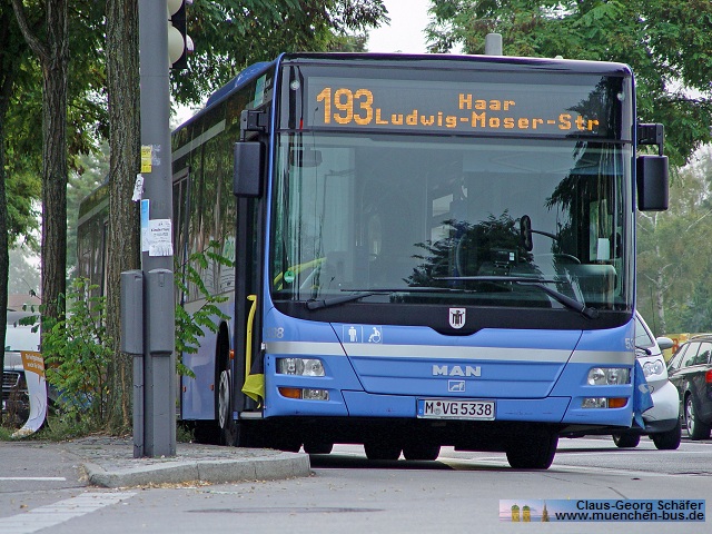 Ex MVG München MAN Lion´s City G A23 - NG313 - Wagen 5338
