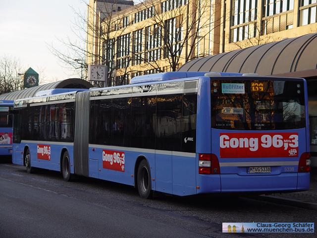 Ex MVG München MAN Lion´s City G A23 - NG313 - Wagen 5338